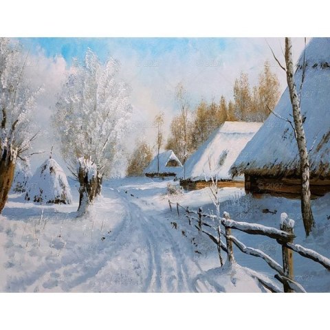 Kalendarz ścienny POLSKA W MALARSTWIE 13-planszowe 320mm x 470mm Lucrum (RW08)