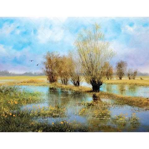 Kalendarz ścienny POLSKA W MALARSTWIE 13-planszowe 320mm x 470mm Lucrum (RW08)