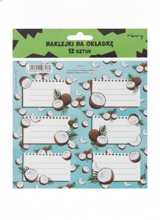 Naklejka na zeszyt Kokos Henry (5908451983062)