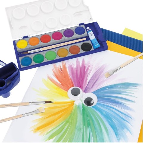 Pędzel 5 płaskich + 5 okrągłych nr 5 Pelikan (400191587)