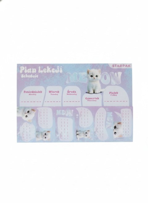 Plan lekcji CUTIES Starpak (591753)