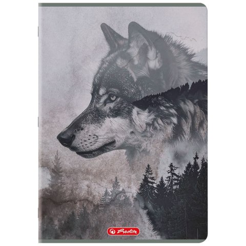 Zeszyt A4 wild 80k. 70g kratka Herlitz (400206433)