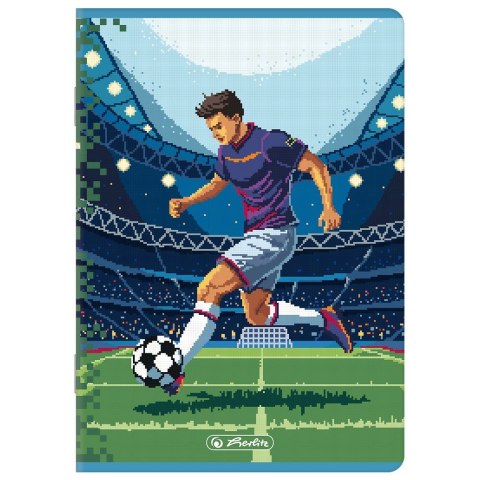 Zeszyt A5 Premium Pixel Fun 16k. 70g kratka Herlitz (400207497)