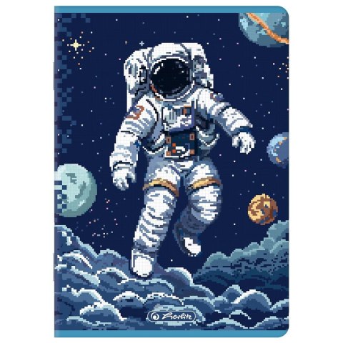 Zeszyt A5 Premium Pixel Fun 16k. 70g kratka Herlitz (400207497)