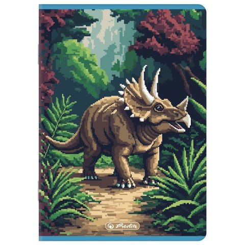 Zeszyt A5 Premium Pixel Fun 16k. 70g kratka Herlitz (400207497)