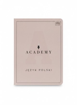 Zeszyt tematyczny A5 ACADEMY Hybrid POLSKI 60k. 90g linia Interdruk (ZE60=POLACAH))