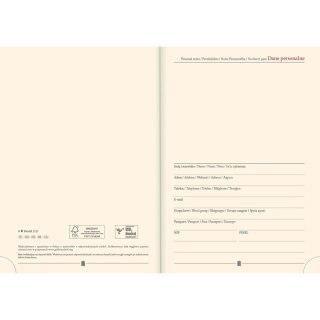 Kalendarz książkowy (terminarz) 2027 terminarz A5 Lucrum (21Db-79 mix)