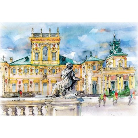 Kalendarz ścienny MIASTA POLSKI 13-planszowe A3+ 320mm x 470mm Lucrum (RW05)