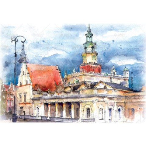 Kalendarz ścienny MIASTA POLSKI 13-planszowe A3+ 320mm x 470mm Lucrum (RW05)