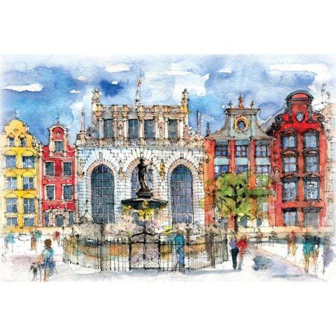 Kalendarz ścienny MIASTA POLSKI 13-planszowe A3+ 320mm x 470mm Lucrum (RW05)