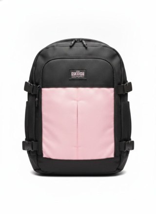 Plecak ST.Black Vintage/Pink podróżny do samolotu St.Majewski (CB01)