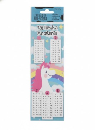 Zakładka do książki JEDNOROŻEC Tabliczka mnożenia Henry (5905701486748)