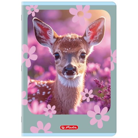 Zeszyt A4 Animals 32k. 70g kratka Herlitz (400206430)