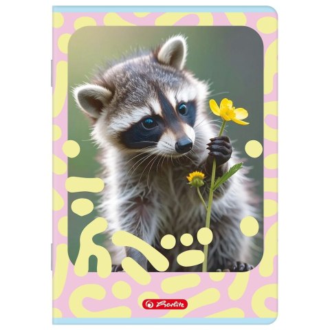 Zeszyt A5 Animals 32k. 70g kratka Herlitz (400206381)
