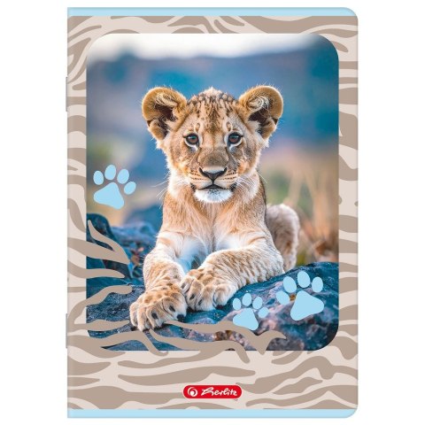 Zeszyt A5 Animals 32k. 70g kratka Herlitz (400206381)