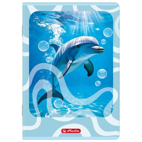 Zeszyt A5 Animals 32k. 70g kratka Herlitz (400206381)
