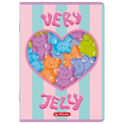 Zeszyt A5 Jelly 32k. 70g kratka Herlitz (400206378)