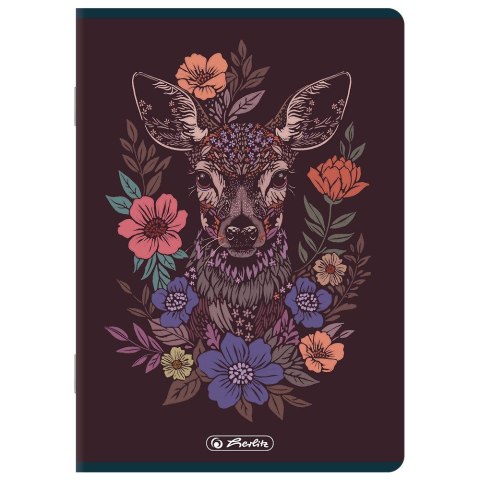 Zeszyt A5 Premium Florimals 60k. 70g kratka Herlitz (400206285)