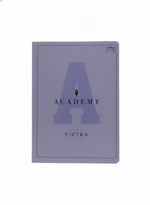 Zeszyt tematyczny A5 ACADEMY Hybrid FIZYKA 60k. 90g krata Interdruk (ZE60#FIZACAH)