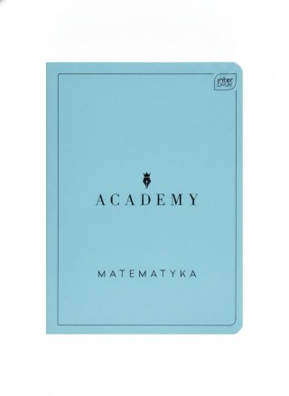 Zeszyt tematyczny A5 ACADEMY Hybrid MATEMATYKA 60k. 90g krata Interdruk (ZE60#MATACAH))