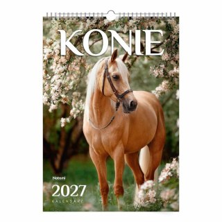 Kalendarz ścienny KONIE A3 Press (16 STRON)