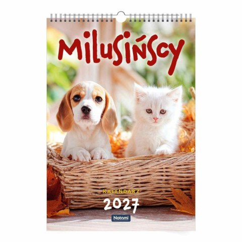 Kalendarz ścienny MILUSIŃSCY A3 Press (16 STRON)