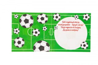 Kartka składana kw KW PIŁKA W BRAMCE Henry (5908451980689)