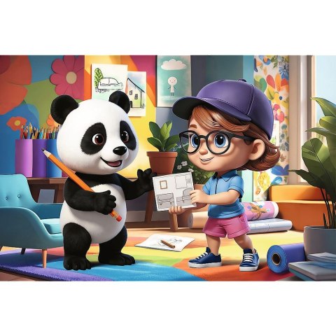 Puzzle Connect Amy 70, 100 el. Trefl (53023)