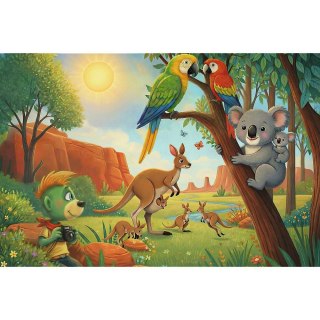 Puzzle Trefliki Koala i kangury 100 el. Trefl (16594)