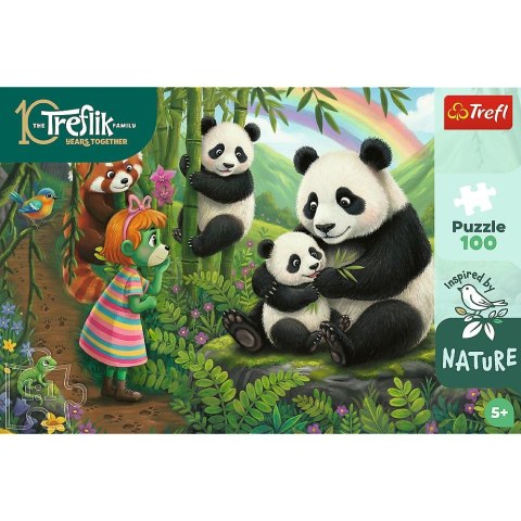 Puzzle Trefliki Pandy 100 el. Trefl (16595)