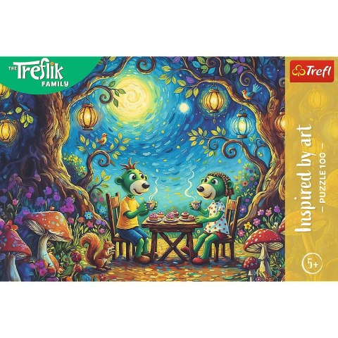 Puzzle Trefliki Spotkanie w kawiarni 100 el. Trefl (16561)