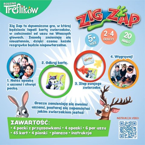 Gra planszowa Rodzina Treflików ZIG ZAP Trefl (02821)