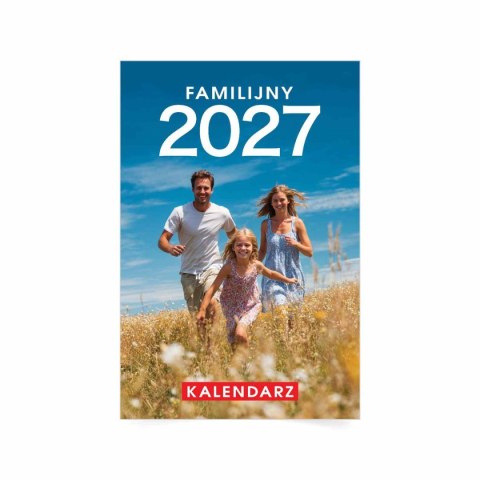 Kalendarz ścienny DUŻY ZDZIERAK A5 Press (FAMILIJNY)