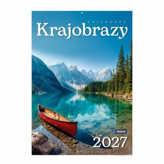 Kalendarz ścienny KRAJOBRAZY 205mm x 295mm Press (16 STRON)