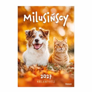 Kalendarz ścienny MILUSIŃSCY 205mm x 295mm Press (16 STRON)