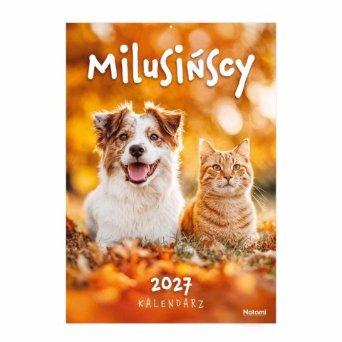 Kalendarz ścienny MILUSIŃSCY 205mm x 295mm Press (16 STRON)