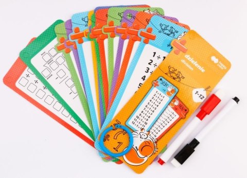 Książeczka edukacyjna Dzielenie Karty edukacyjne Happy Color (HA 2621 0714-DZ15)