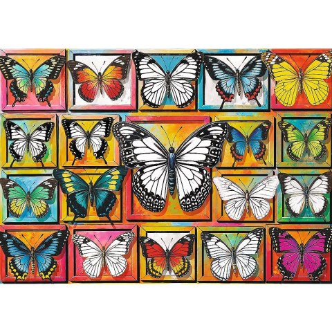Puzzle Kolekcja motylo 500 el. Trefl (37561)