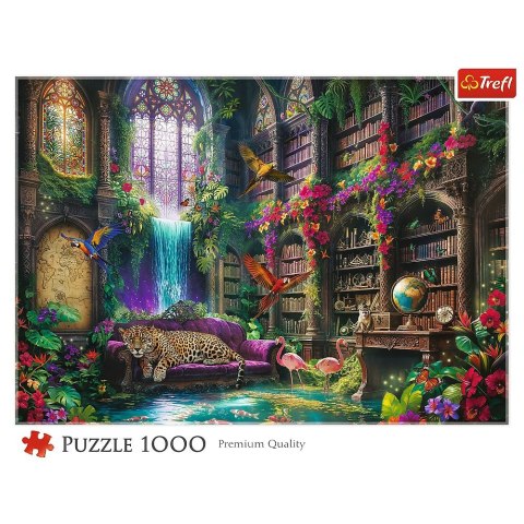 Puzzle Magiczna biblioteka 1000 el. Trefl (10975)