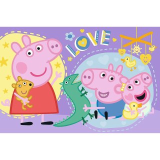 Puzzle Peppa Pig Szczęśliwa świnka 60 el. Trefl (17414)