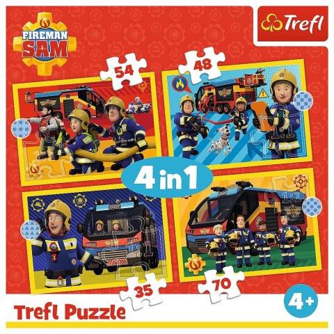 Puzzle Strażak Sam Trefl (34348)