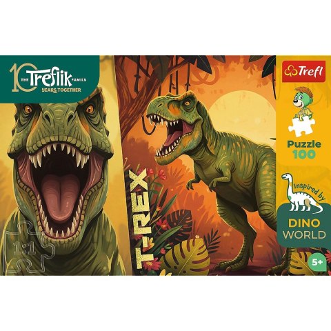 Puzzle Trefliki Dino World 100 el. Trefl (16578)