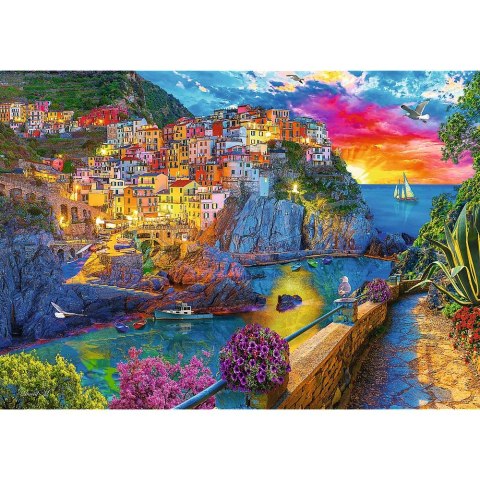 Puzzle Wieczorny spacer po Cinque Terre 1000 el. Trefl (10982)