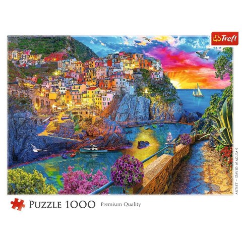 Puzzle Wieczorny spacer po Cinque Terre 1000 el. Trefl (10982)