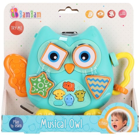 Sorter Muzyczna Sówka sorter na baterie Bam Bam (592782)