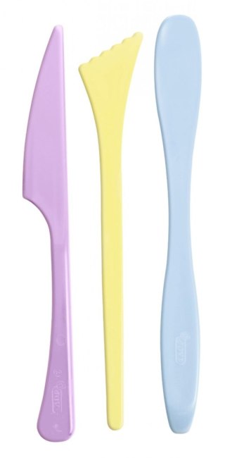 Szpachelka modelarska 3 szt pastelowe Jovi (JO-9P)