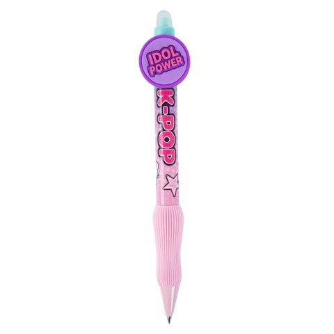 Długopis K-pop wymazywalny wkład niebieski 0,5mm Patio (27584CP)
