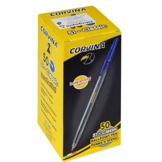Długopis olejowy Classic 51 wkład niebieski 1,0mm Carioca (160-1404)