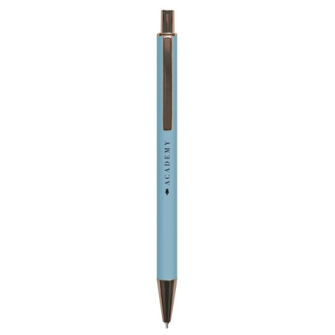 Długopis standardowy TOUCHPAD metalowy wkład niebieski 0,7mm Interdruk (żelowy)