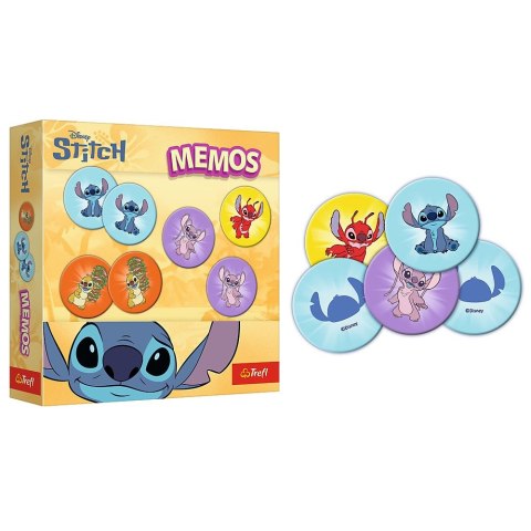 Gra edukacyjna Lilo&stitch Gra memos Trefl (02899)